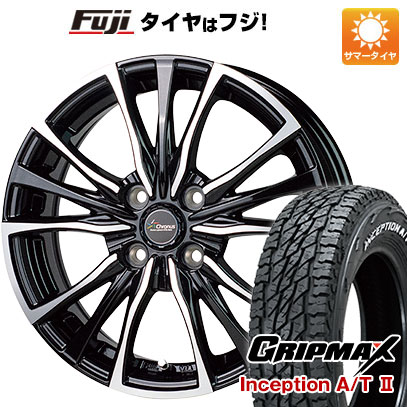 新品 軽トラ 軽バン サマータイヤ ホイール4本セット 145/80R12 グリップマックス インセプション A/TII RWL 80/78N ホットスタッフ クロノス CH 110 12インチ :fuji 21681 146309 35569 35569:フジコーポレーション