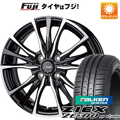 【新品国産車用 4穴100車】 夏タイヤ ホイール4本セット 175/65R15 ファルケン ジークス ZE310R エコラン（限定） HOT STUFF クロノス CH-110 15インチ