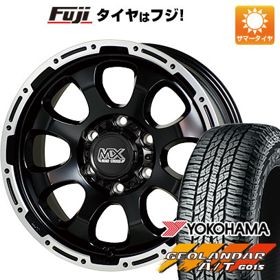 【新品】ハイエース200系 夏タイヤ ホイール4本セット 215/65R16 109/107S ヨコハマ ジオランダー A/T G015 WL/RBL マッドクロス グレイス 16インチ | GEOLANDAR