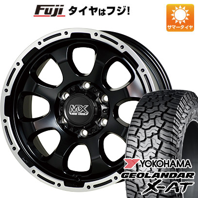 【新品国産6穴139.7車】 夏タイヤ ホイール4本セット 265/70R17 ヨコハマ ジオランダー X AT G016 ホットスタッフ マッドクロス グレイス 17インチ :fuji 11822 129195 29858 29858:フジコーポレーション