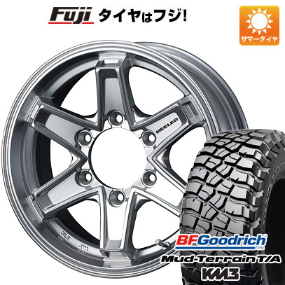 【新品国産6穴139.7車】 夏タイヤ ホイール4本セット 265/70R16 BFグッドリッチ マッドテレーンT/A KM3 ウェッズ キーラー タクティクス 16インチ :fuji 11802 123080 29725 29725:フジコーポレーション