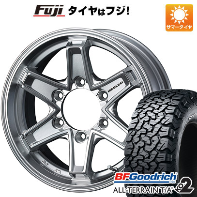 【新品国産6穴139.7車】 夏タイヤ ホイール4本セット 265/70R16 BFグッドリッチ オールテレーンT/A KO2 RWL/RBL ウェッズ キーラー タクティクス 16インチ :fuji 11802 123080 22215 22215:フジコーポレーション