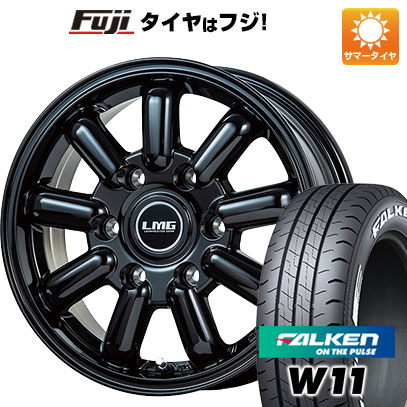 【新品】ハイエース200系 夏タイヤ ホイール4本セット 215/65R16 ファルケン W11 109/107N レアマイスター LMG MOS 9 16インチ :fuji 2186 116751 29685 29685:フジコーポレーション