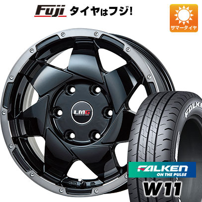 【新品】ハイエース200系 夏タイヤ ホイール4本セット 215/65R16 ファルケン W11 109/107N レアマイスター LMG shuriken 16インチ :fuji 2186 117260 29685 29685:フジコーポレーション