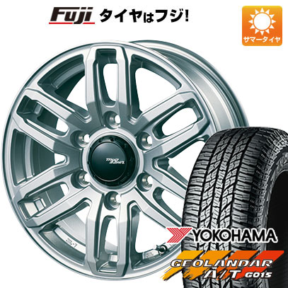 【新品国産6穴139.7車】 夏タイヤ ホイール4本セット 285/70R17 ヨコハマ ジオランダー A/T G015 OWL/RBL インターミラノ MUD BAHN XR 620 17インチ :fuji 11822 142380 24489 24489:フジコーポレーション