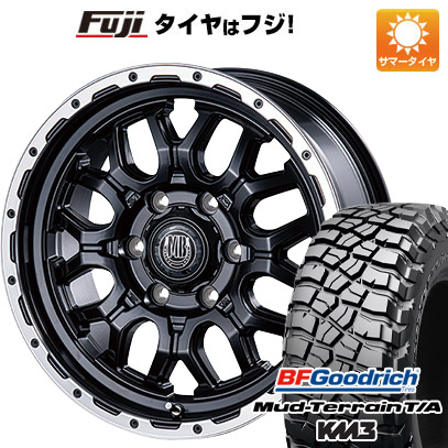 【新品国産6穴139.7車】 夏タイヤ ホイール4本セット 265/70R17 BFグッドリッチ マッドテレーンT/A KM3 インターミラノ MUD BAHN XR 800M 17インチ :fuji 11822 128046 26507 26507:フジコーポレーション