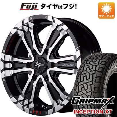 【新品国産6穴139.7車】 夏タイヤ ホイール4本セット 265/65R17 GRIPMAX インセプション X/T RWL(限定) MID クロスクロウ Graffiti Edition 17インチ :fuji 11822 133645 33364 33364:フジコーポレーション