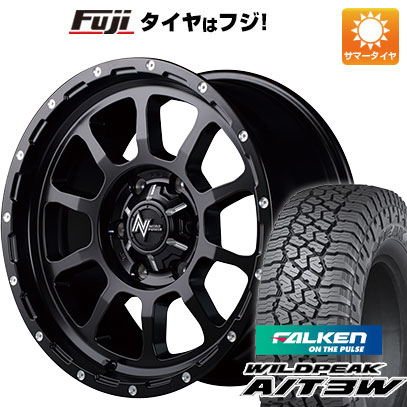 【新品国産6穴139.7車】 夏タイヤ ホイール4本セット 285/70R17 ファルケン ワイルドピーク A/T3W MID ナイトロパワー M10 パーシング 17インチ :fuji 11822 133617 30032 30032:フジコーポレーション