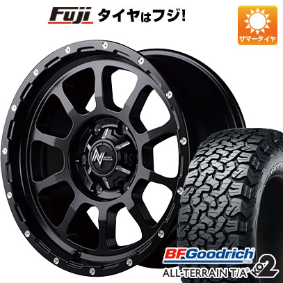 【新品国産6穴139.7車】 夏タイヤ ホイール4本セット 265/65R17 BFグッドリッチ オールテレーンT/A KO2 RWL/RBL MID ナイトロパワー M10 パーシング 17インチ :fuji 11822 133617 22210 22210:フジコーポレーション