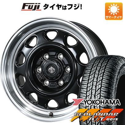 クーポン配布中 【新品国産6穴139.7車】 夏タイヤ ホイール4本セット 285/70R17 ヨコハマ ジオランダー A/T G015 OWL/RBL トピー ランドフット SWZ 17インチ :fuji 11822 119486 41222 41222:フジコーポレーション