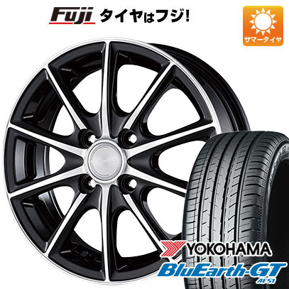 クーポン配布中 【新品国産4穴100車】 夏タイヤ ホイール４本セット 185/60R15 ヨコハマ ブルーアース GT AE51 ブリヂストン エコフォルム CRS15 15インチ :fuji 1901 151394 28575 28575:フジコーポレーション