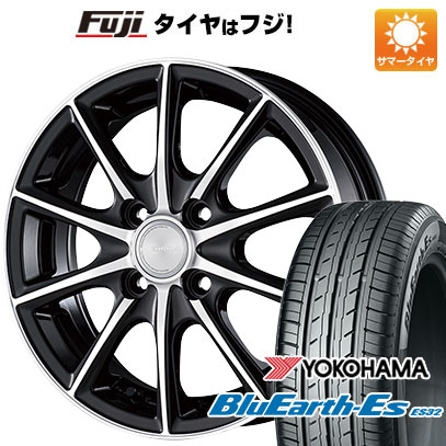 クーポン配布中 【新品国産4穴100車】 夏タイヤ ホイール４本セット 195/55R15 ヨコハマ ブルーアース ES32 ブリヂストン エコフォルム CRS15 15インチ :fuji 1848 151394 35508 35508:フジコーポレーション