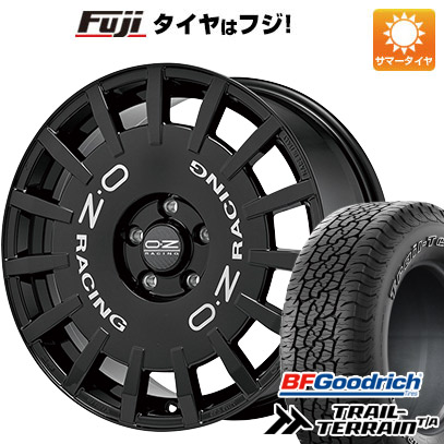 【新品国産車用 5穴114.3車】 夏タイヤ ホイール4本セット 235/60R18 BFグッドリッチ トレールテレーンT/A ORBL OZ ラリーレーシング 18インチ