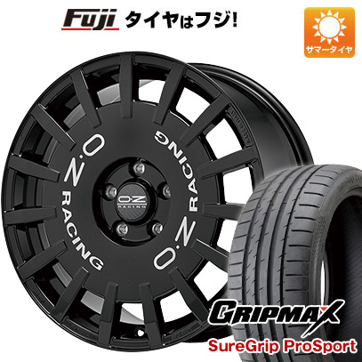 【新品国産5穴114.3車】 夏タイヤ ホイール4本セット 225/45R18 グリップマックス シュアグリップ PRO SPORTS BSW（限定） OZ ラリーレーシング 18インチ :fuji 1261 129556 38312 38312:フジコーポレーション