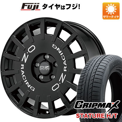 クーポン配布中 【新品国産5穴114.3車】 夏タイヤ ホイール4本セット 225/55R18 グリップマックス スタチャー H/T BSW（限定） OZ ラリーレーシング 18インチ :fuji 1321 129556 38591 38591:フジコーポレーション