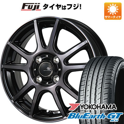 クーポン配布中 【新品国産4穴100車】 夏タイヤ ホイール4本セット 185/55R15 ヨコハマ ブルーアース GT AE51 トピー セレブロ PFX 15インチ :fuji 1846 138806 28573 28573:フジコーポレーション