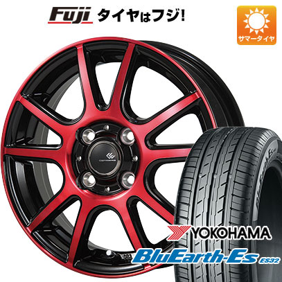 クーポン配布中 【新品国産4穴100車】 夏タイヤ ホイール4本セット 185/55R15 ヨコハマ ブルーアース ES32 トピー セレブロ PFX 15インチ :fuji 1846 138810 35507 35507:フジコーポレーション