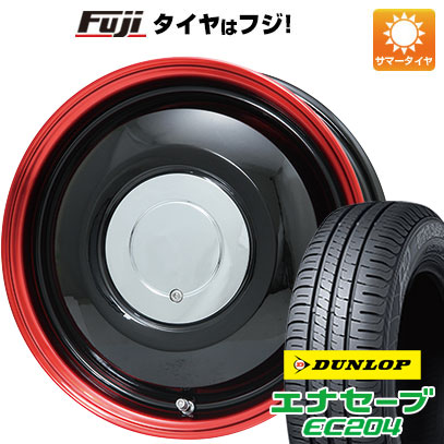 【新品 軽自動車】エブリイワゴン 夏タイヤ ホイール4本セット 165/60R14 ダンロップ エナセーブ EC204 ワーク レッドスレッド LIMITED COLOR 14インチ :fuji 21721 128064 25598 25598:フジコーポレーション