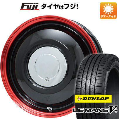 【新品 軽自動車】エブリイワゴン 夏タイヤ ホイール4本セット 165/60R14 ダンロップ ルマン V+(ファイブプラス) ワーク レッドスレッド LIMITED COLOR 14インチ :fuji 21721 128064 40648 40648:フジコーポレーション