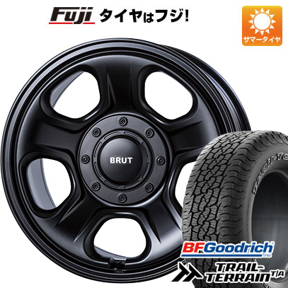 【新品国産6穴139.7車】 夏タイヤ ホイール4本セット 265/70R17 BFグッドリッチ トレールテレーンT/A ORWL トライスター BRUT BR 33 17インチ :fuji 11822 151479 36789 36789:フジコーポレーション