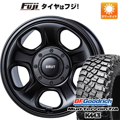 【新品国産6穴139.7車】 夏タイヤ ホイール4本セット 265/70R17 BFグッドリッチ マッドテレーンT/A KM3 トライスター BRUT BR 33 17インチ :fuji 11822 151479 26507 26507:フジコーポレーション