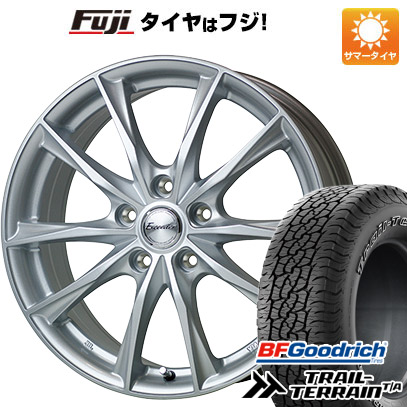 【新品国産5穴114.3車】 夏タイヤ ホイール４本セット 235/55R18 BFグッドリッチ トレールテレーンT/A ORBL ホットスタッフ エクシーダー E06 18インチ :fuji 1303 150317 36809 36809:フジコーポレーション