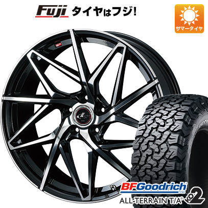 【新品国産5穴114.3車】 夏タイヤ ホイール4本セット 215/65R16 BFグッドリッチ オールテレーンT/A KO2 RBL ウェッズ レオニス IT 16インチ :fuji 1310 136873 23751 23751:フジコーポレーション