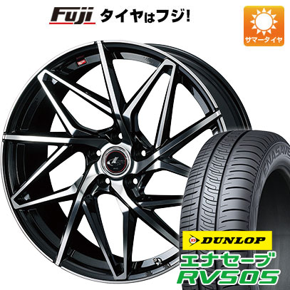 【新品国産5穴114.3車】 夏タイヤ ホイール4本セット 245/40R20 ダンロップ エナセーブ RV505 ウェッズ レオニス IT 20インチ｜fujicorporation