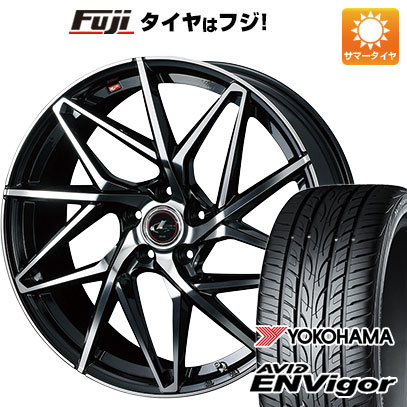 クーポン配布中 【新品国産5穴114.3車】 夏タイヤ ホイール4本セット 225/45R19 ヨコハマ エイビッド エンビガーS321 ウェッズ レオニス IT 19インチ :fuji 879 136878 33744 33744:フジコーポレーション