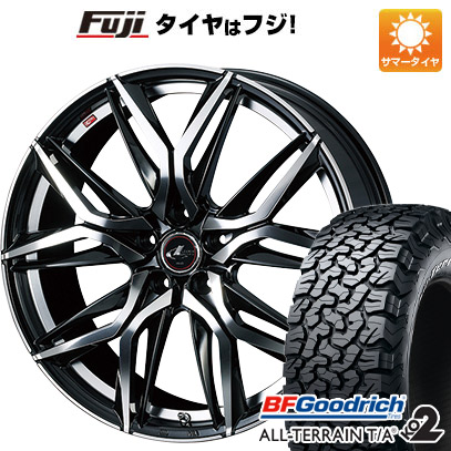 【新品国産5穴114.3車】 夏タイヤ ホイール4本セット 215/65R16 BFグッドリッチ オールテレーンT/A KO2 RBL ウェッズ レオニス LM 16インチ :fuji 1310 136850 23751 23751:フジコーポレーション