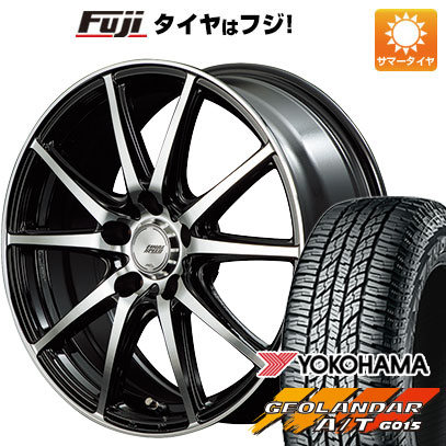 【新品国産5穴114.3車】 夏タイヤ ホイール4本セット 225/60R17 ヨコハマ ジオランダー A/T G015 RBL MID ファイナルスピード GR ガンマ 17インチ :fuji 1845 133651 29317 29317:フジコーポレーション