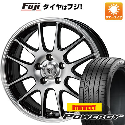 クーポン配布中 【新品国産5穴114.3車】 夏タイヤ ホイール4本セット 195/55R16 ピレリ パワジー モンツァ JPスタイル MJ02 16インチ :fuji 11361 137134 36996 36996:フジコーポレーション