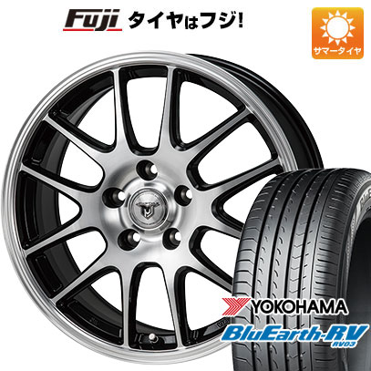 【パンク保証付】【新品国産5穴114.3車】 夏タイヤ ホイール4本セット 205/50R17 ヨコハマ ブルーアース RV 03 モンツァ JPスタイル MJ02 17インチ :fuji 1672 137135 39075 39075:フジコーポレーション