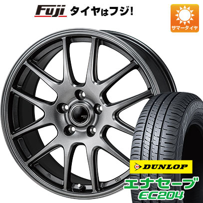 【新品国産5穴114.3車】 夏タイヤ ホイール４本セット 215/55R17 ダンロップ エナセーブ EC204 モンツァ ZACK JP-205 17インチ｜fujicorporation