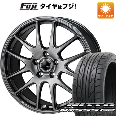 【パンク保証付き】【新品国産5穴114.3車】 夏タイヤ ホイール４本セット 215/45R17 ニットー NT555 G2 モンツァ ZACK JP 205 17インチ :fuji 1781 151496 23611 23611:フジコーポレーション