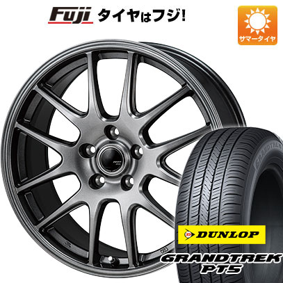 クーポン配布中 【新品国産5穴114.3車】 夏タイヤ ホイール4本セット 215/65R16 ダンロップ グラントレック PT5 モンツァ ZACK JP 205 16インチ :fuji 1310 151508 40814 40814:フジコーポレーション