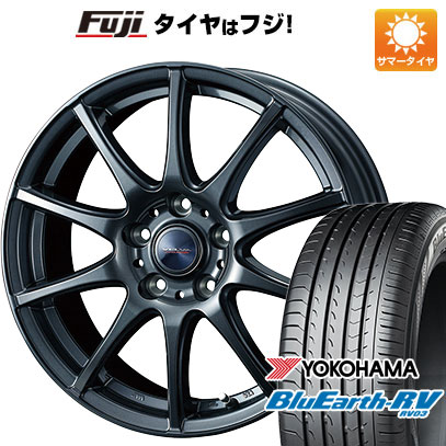 【パンク保証付】【新品国産5穴114.3車】 夏タイヤ ホイール4本セット 215/45R17 ヨコハマ ブルーアース RV 03 ウェッズ ヴェルバ チャージ 17インチ :fuji 1781 126883 36873 36873:フジコーポレーション