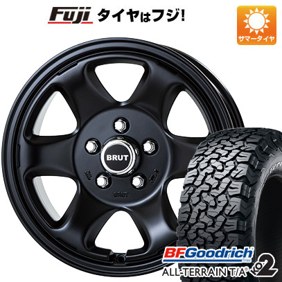 【新品国産5穴114.3車】 夏タイヤ ホイール4本セット 245/70R16 BFグッドリッチ オールテレーンT/A KO2 RWL/RBL トライスター BRUT BR 44 16インチ :fuji 15841 151470 21923 21923:フジコーポレーション