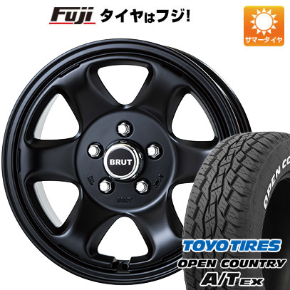 【新品国産5穴114.3車】 夏タイヤ ホイール4本セット 215/70R16 トーヨー オープンカントリー A/T EX トライスター BRUT BR 44 16インチ :fuji 1581 151470 33426 33426:フジコーポレーション