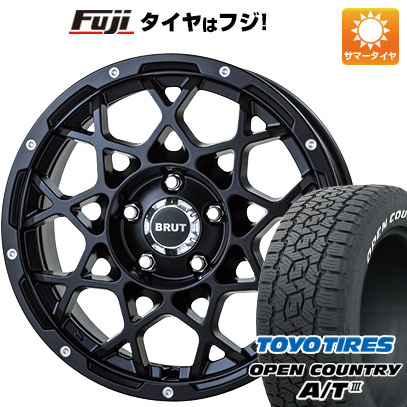 【新品国産5穴114.3車】 夏タイヤ ホイール４本セット 245/65R17 トーヨー オープンカントリー A/T III RWL/RBL トライスター BRUT BR 55 17インチ :fuji 19901 151454 42846 42846:フジコーポレーション