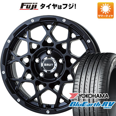 【パンク保証付き】【新品国産5穴114.3車】 夏タイヤ ホイール4本セット 215/65R16 ヨコハマ ブルーアース RV 03 トライスター BRUT BR 55 16インチ :fuji 1310 151449 36883 36883:フジコーポレーション