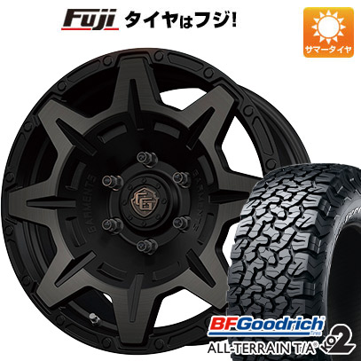 【新品国産6穴139.7車】 夏タイヤ ホイール4本セット 285/70R17 BFグッドリッチ オールテレーンT/A KO2 RWL/RBL クロスオーバーガーメンツ Style M 17インチ :fuji 11822 128343 21284 21284:フジコーポレーション