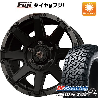 【新品国産6穴139.7車】 夏タイヤ ホイール4本セット 285/70R17 BFグッドリッチ オールテレーンT/A KO2 RWL/RBL クロスオーバーガーメンツ Style U 17インチ :fuji 11822 128339 21284 21284:フジコーポレーション