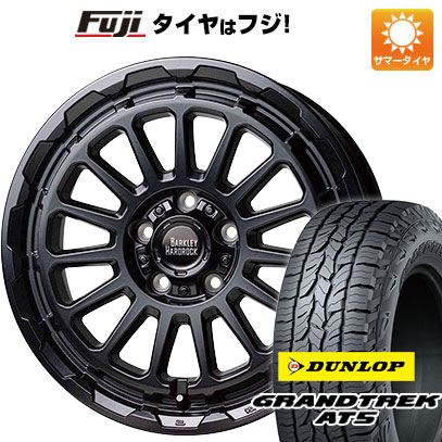 【新品国産5穴114.3車】 夏タイヤ ホイール4本セット 215/70R16 ダンロップ グラントレック AT5 ホットスタッフ バークレイハードロック リザード 16インチ :fuji 1581 146419 32866 32866:フジコーポレーション