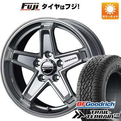 【新品国産5穴114.3車】 夏タイヤ ホイール4本セット 245/65R17 BFグッドリッチ トレールテレーンT/A ORWL ウェッズ キーラー タクティクス 17インチ :fuji 19901 123086 36787 36787:フジコーポレーション