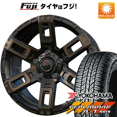 クーポン配布中 【新品国産5穴114.3車】 夏タイヤ ホイール4本セット 225/70R16 ヨコハマ ジオランダー A/T G015 RBL エムクライム カノン 16インチ :fuji 2563 137740 22909 22909:フジコーポレーション