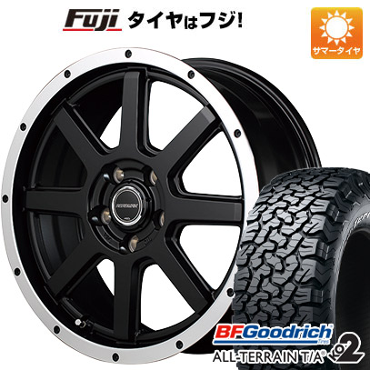 【新品国産5穴114.3車】 夏タイヤ ホイール4本セット 225/65R17 BFグッドリッチ オールテレーンT/A KO2 RBL MID ロードマックス WF 8 17インチ :fuji 2182 133669 23750 23750:フジコーポレーション