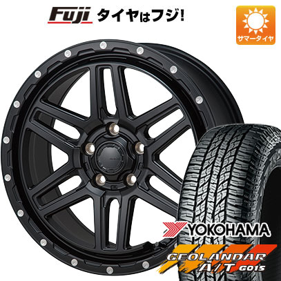 クーポン配布中 【新品国産5穴114.3車】 夏タイヤ ホイール4本セット 245/70R16 ヨコハマ ジオランダー A/T G015 OWL/RBL モンツァ HI BLOCK エルデ 16インチ :fuji 15841 137115 24490 24490:フジコーポレーション