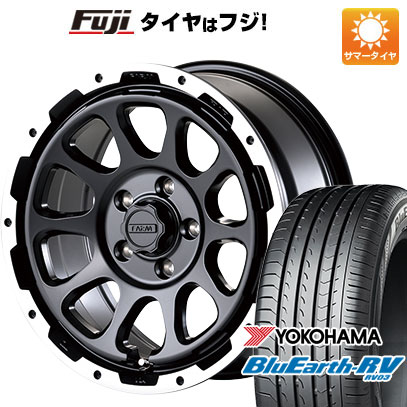 【パンク保証付】【新品国産5穴114.3車】 夏タイヤ ホイール4本セット 215/60R17 ヨコハマ ブルーアース RV 03 モーターファーム ファームD10 17インチ :fuji 1843 120885 36876 36876:フジコーポレーション