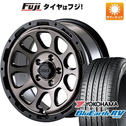 【パンク保証付】【新品国産5穴114.3車】 夏タイヤ ホイール4本セット 215/65R16 ヨコハマ ブルーアース RV 03 モーターファーム ファームD10 16インチ :fuji 1310 120884 36883 36883:フジコーポレーション